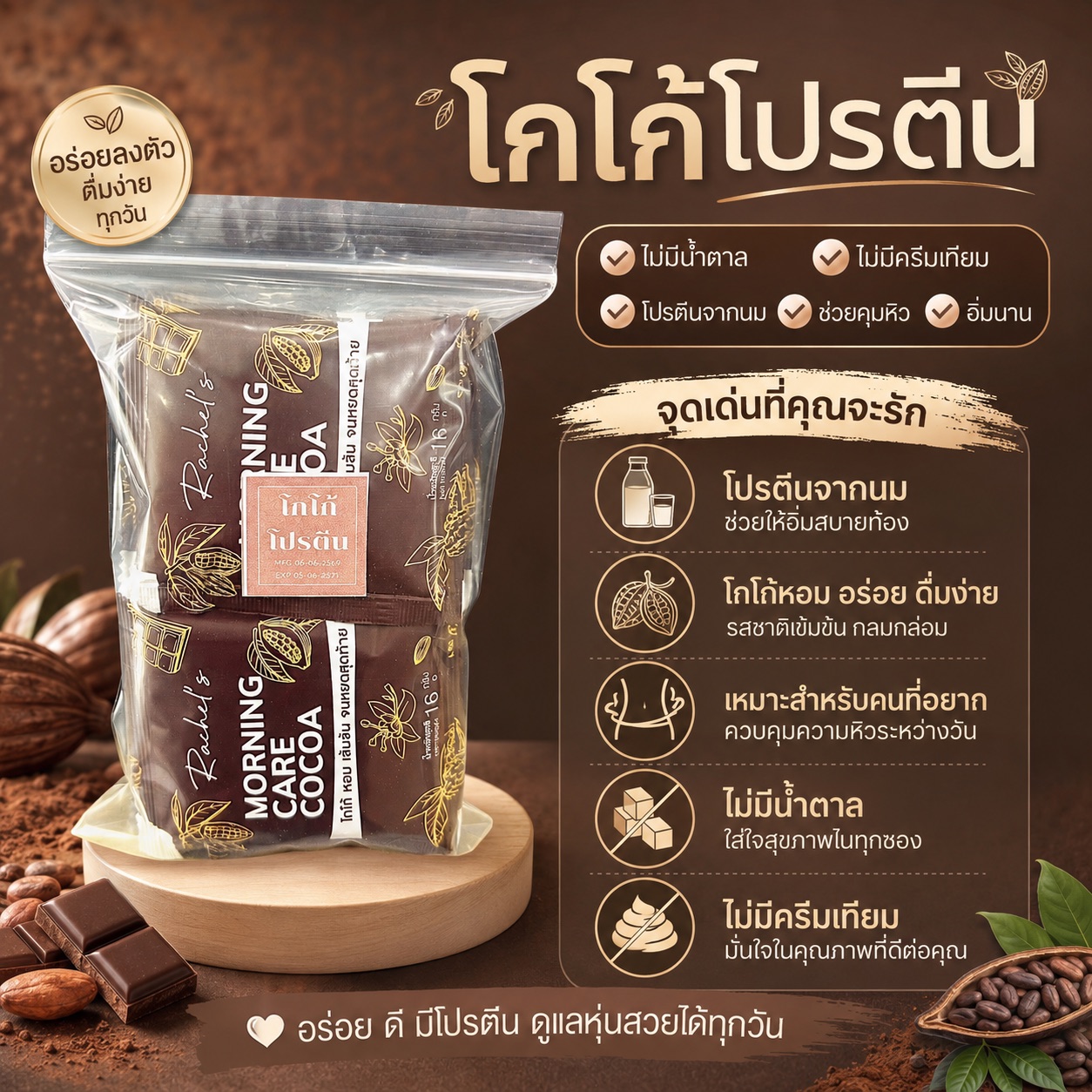 โกโก้โปรตีน 10 ซอง 2